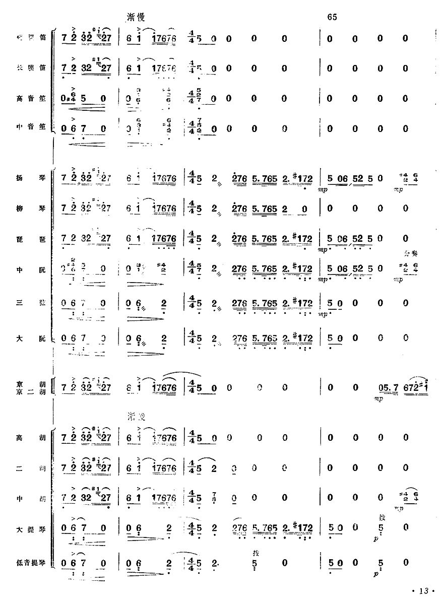 亂云飛12(總譜)1