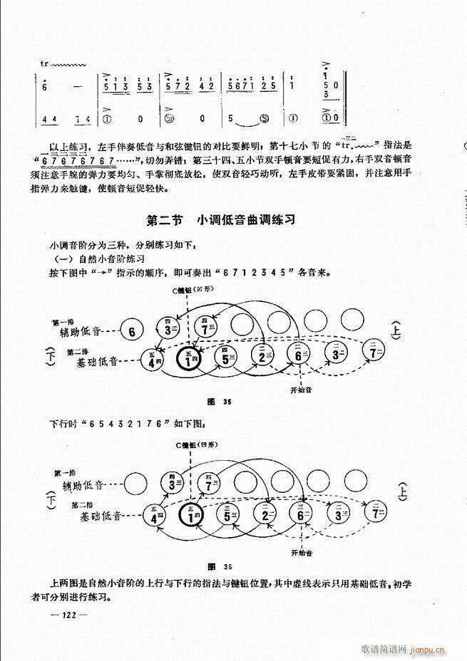 手风琴简易记谱法演奏教程 121 180 2