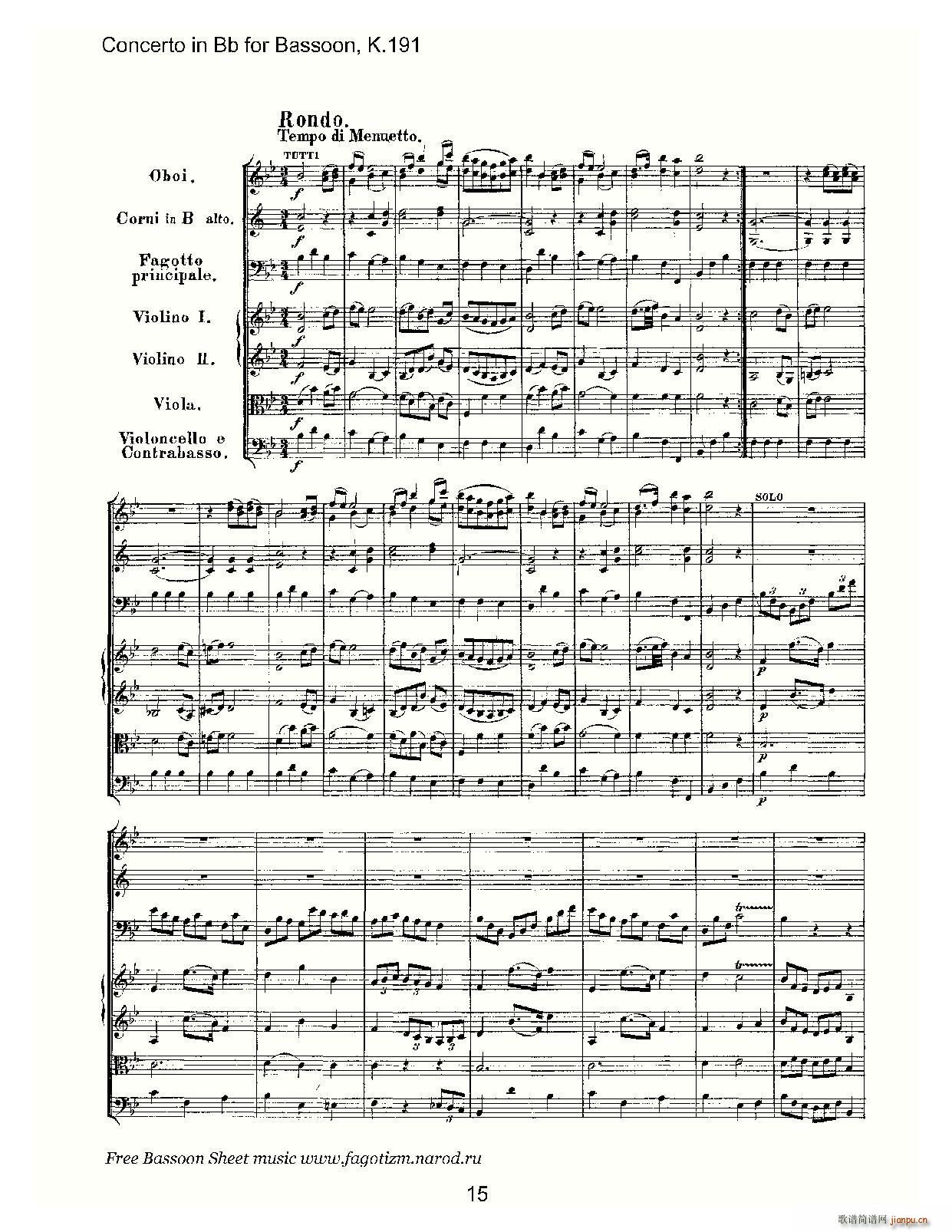 mozart score 莫扎特(总谱)15