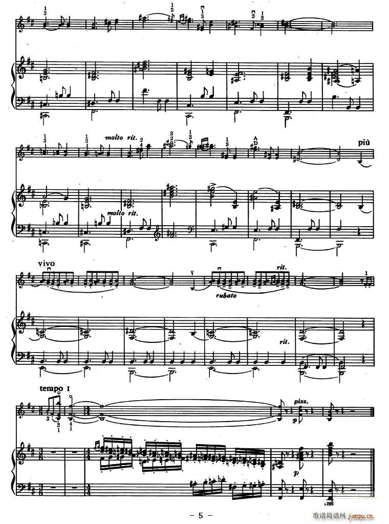 维也纳狂想曲(小提琴谱)5