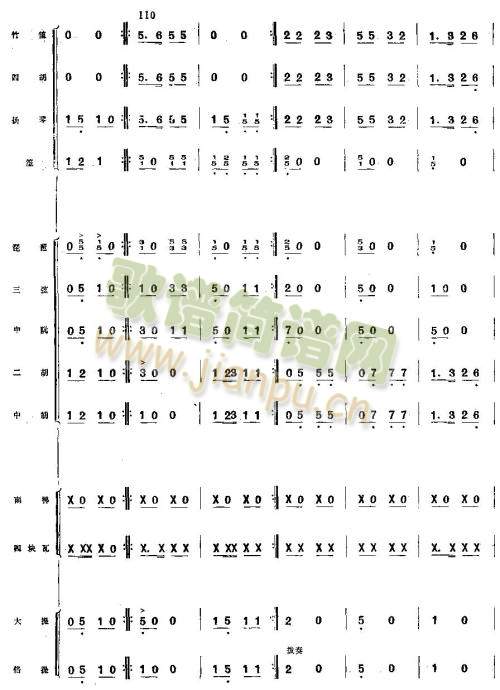 你追我趕學(xué)大寨15-22(總譜)5