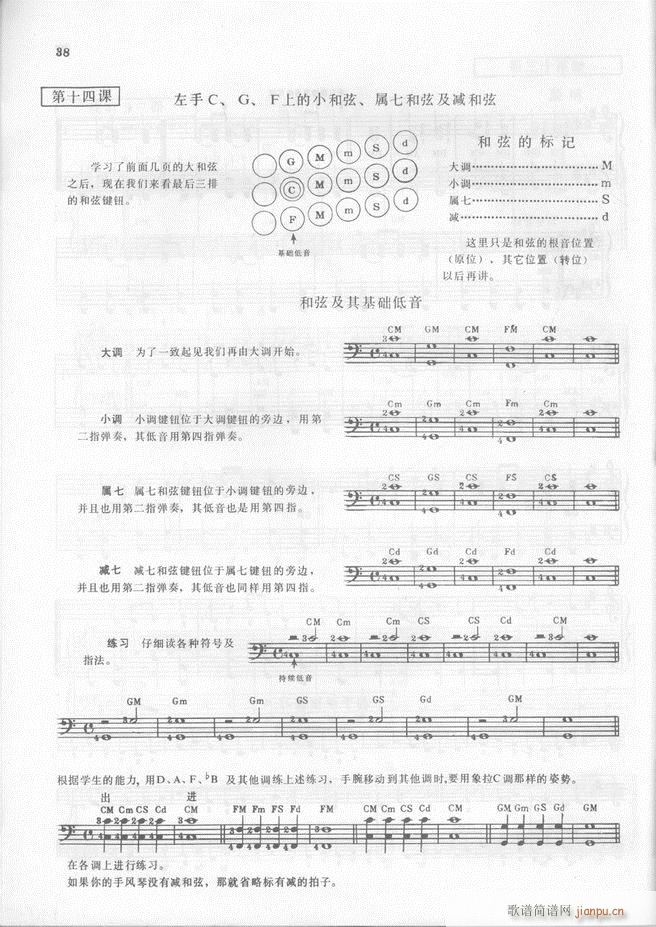 马格南特手风琴演奏法(手风琴谱)39