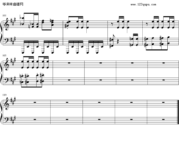 卡门-霍洛维茨(钢琴谱)6