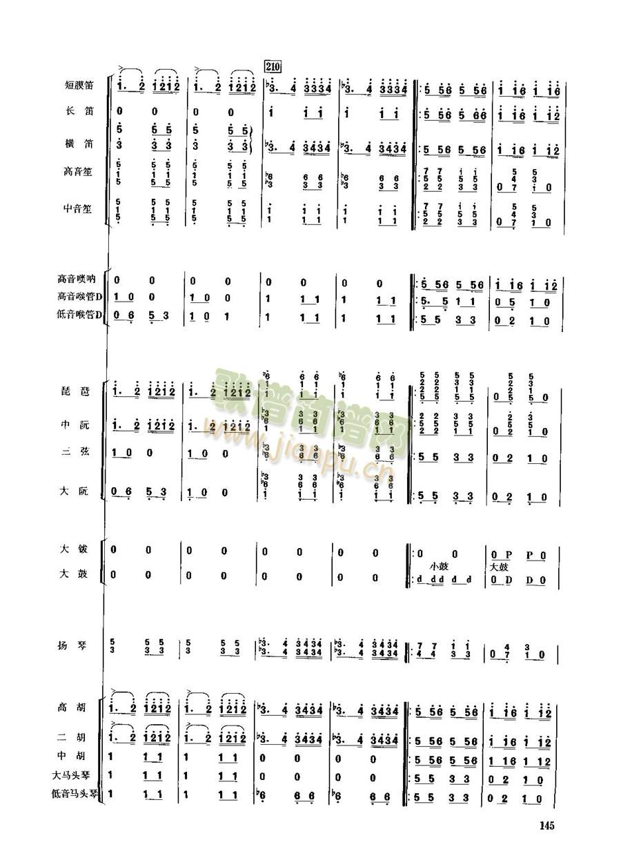 春節(jié)序曲141-148(總譜)10