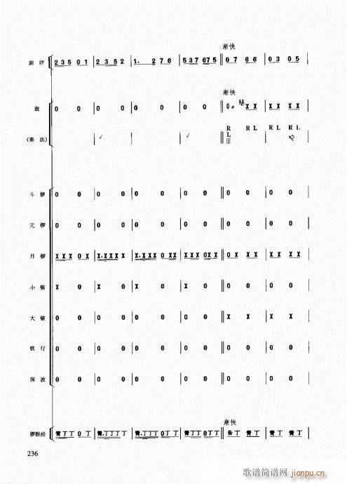 民族打击乐演奏教程221-247页(十字及以上)16
