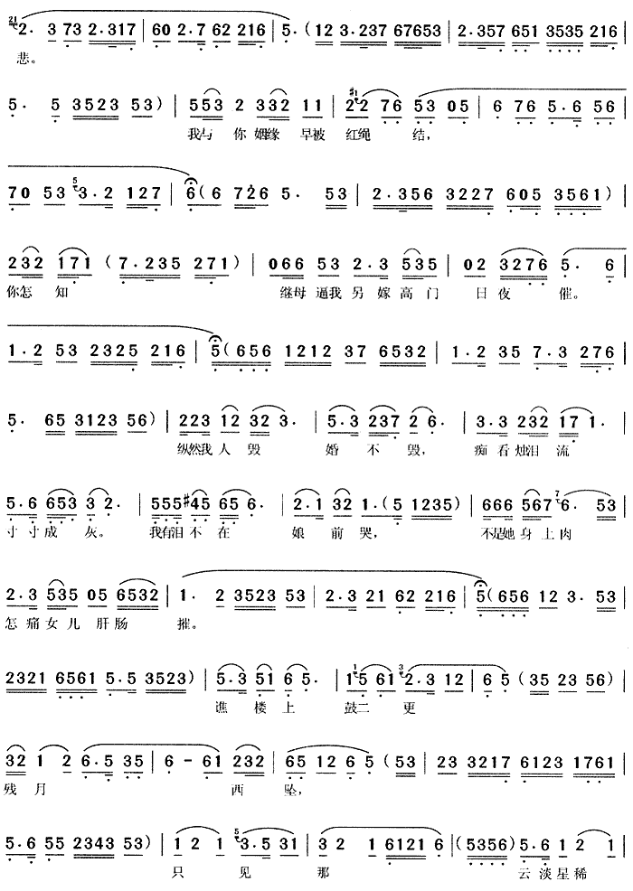 谯楼上起更鼓夜凉如水 2