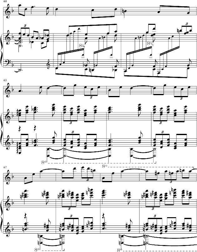 长笛钢琴奏鸣曲(笛箫谱)6