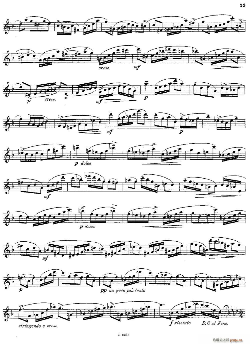 Schule der Virtuosit?t Op 60 18 长笛(笛箫谱)3