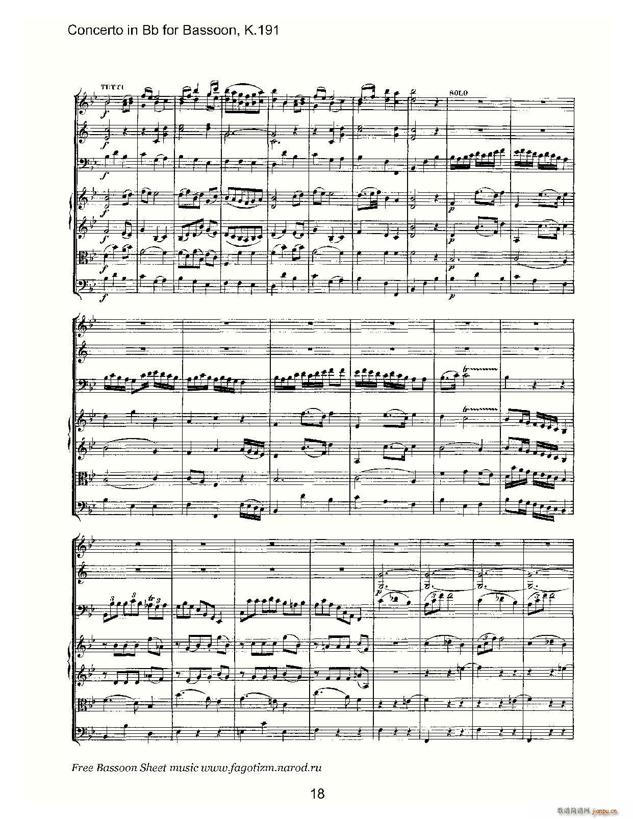 mozart score 莫扎特(总谱)18