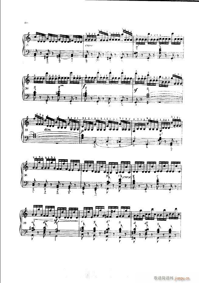车尔尼手风琴练习曲集 Ⅲ(手风琴谱)60