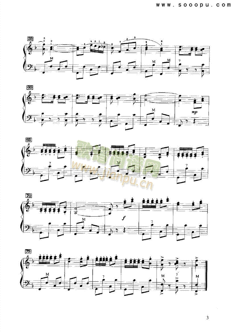 小啄木鸟键盘类手风琴(其他乐谱)3