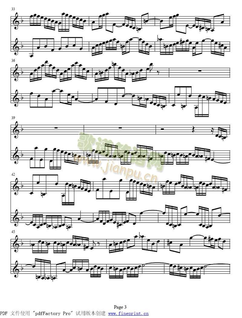 d小调两支小提琴协奏曲1-7(其他)3