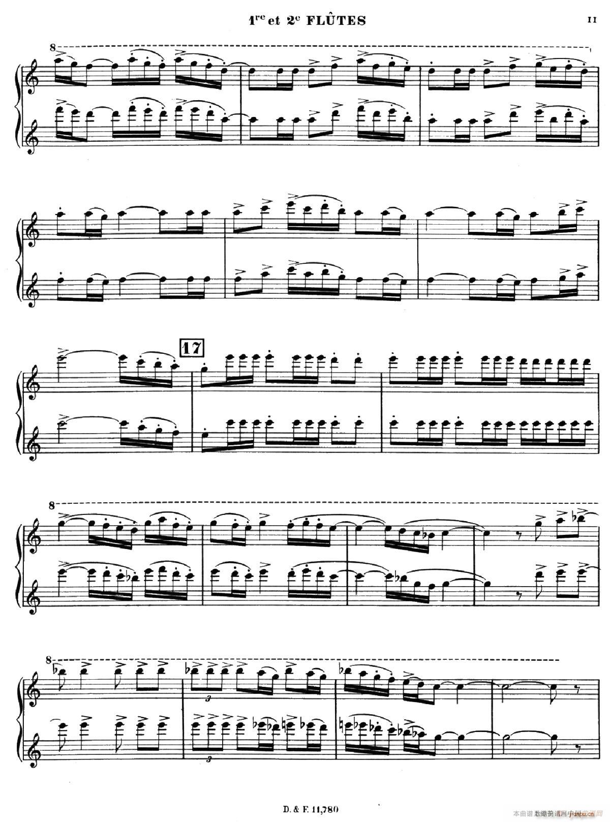 BOLERO 波莱罗 交响乐长笛(笛箫谱)11