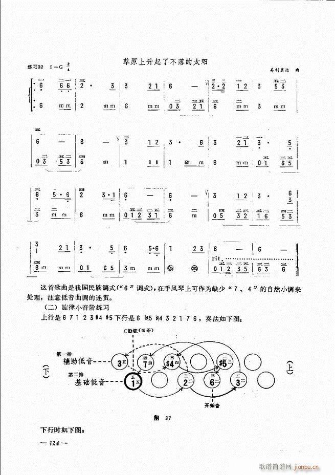 手风琴简易记谱法演奏教程 121 180 4