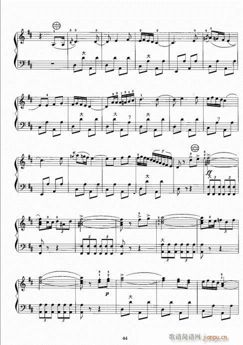 手风琴考级教程41-60 4