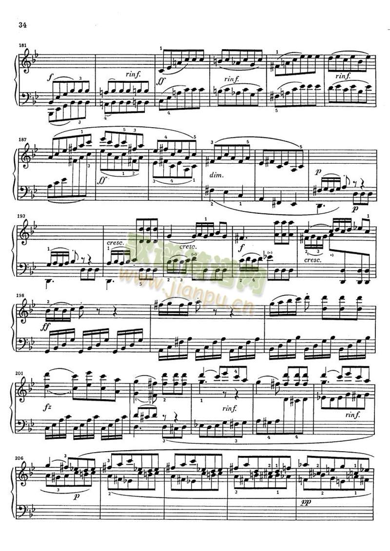 克莱门蒂g小调钢琴奏鸣曲1-9(其他)8