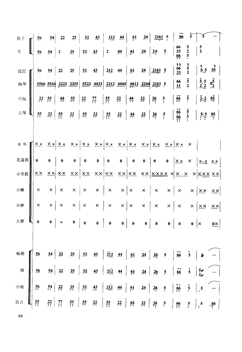 金蛇狂舞-民樂(lè)合奏總譜(十字及以上)10