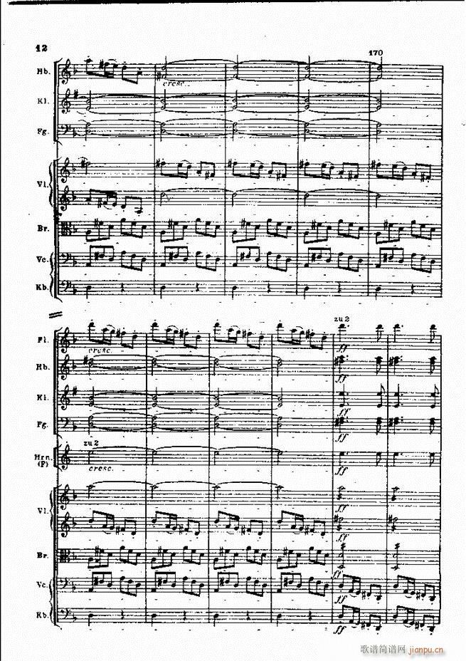 贝多芬 田园交响曲 全部 目录1 60(总谱)28