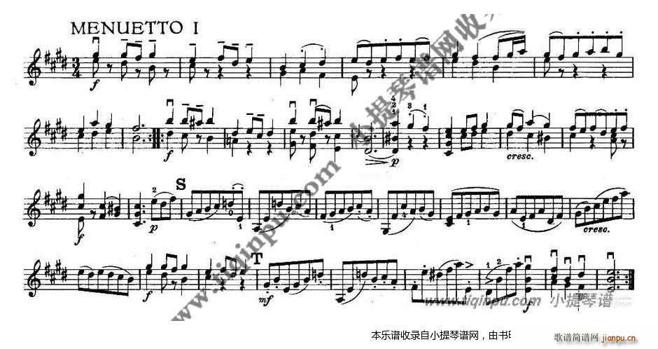 巴赫六首小提琴无伴奏奏鸣曲及组曲1006(小提琴谱)7