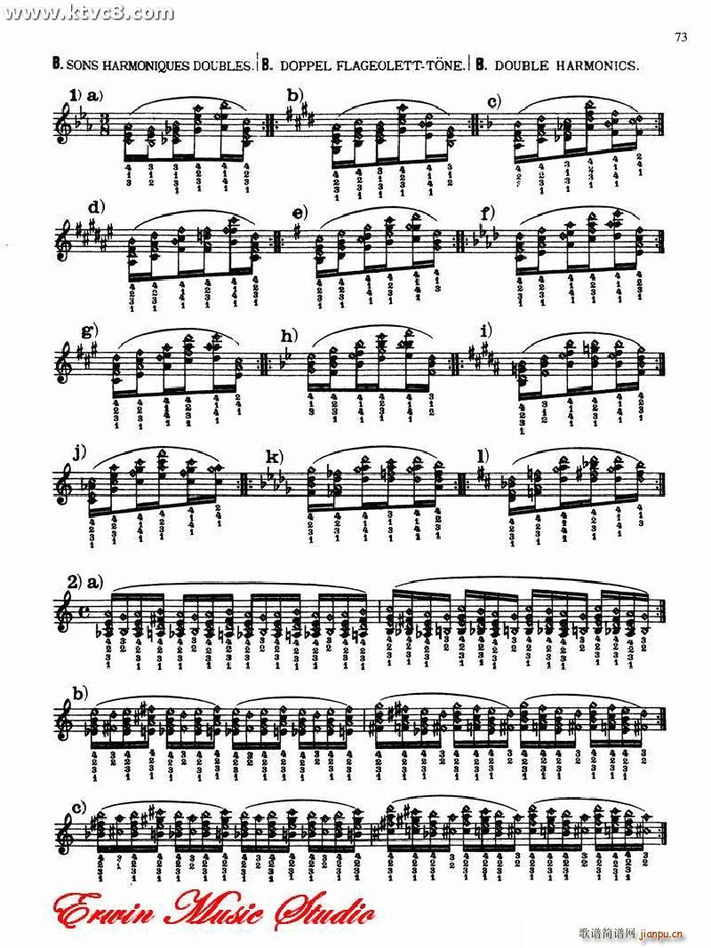 德米特里 康斯坦丁 多尼斯 小提琴技术的演奏艺术2 2(小提琴谱)7