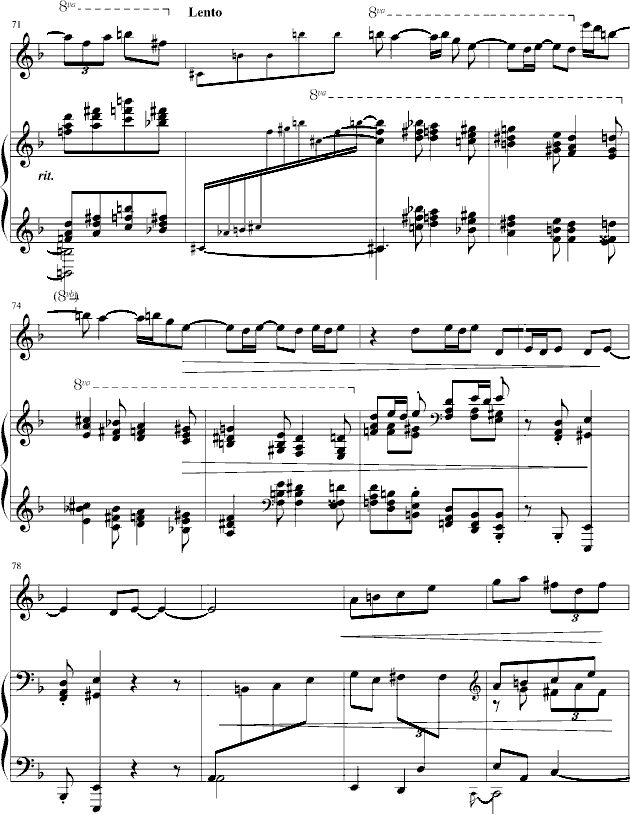 长笛钢琴奏鸣曲(笛箫谱)7