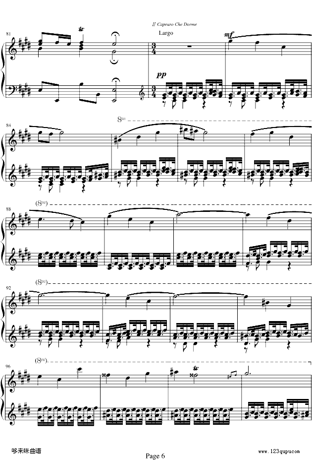 四季·春-维瓦尔第(钢琴谱)6