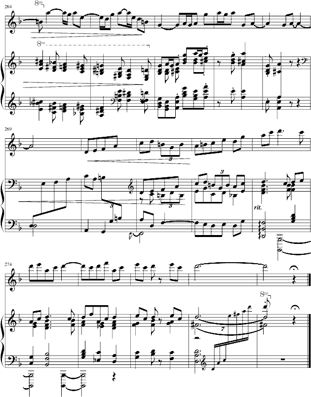 长笛钢琴奏鸣曲(笛箫谱)18