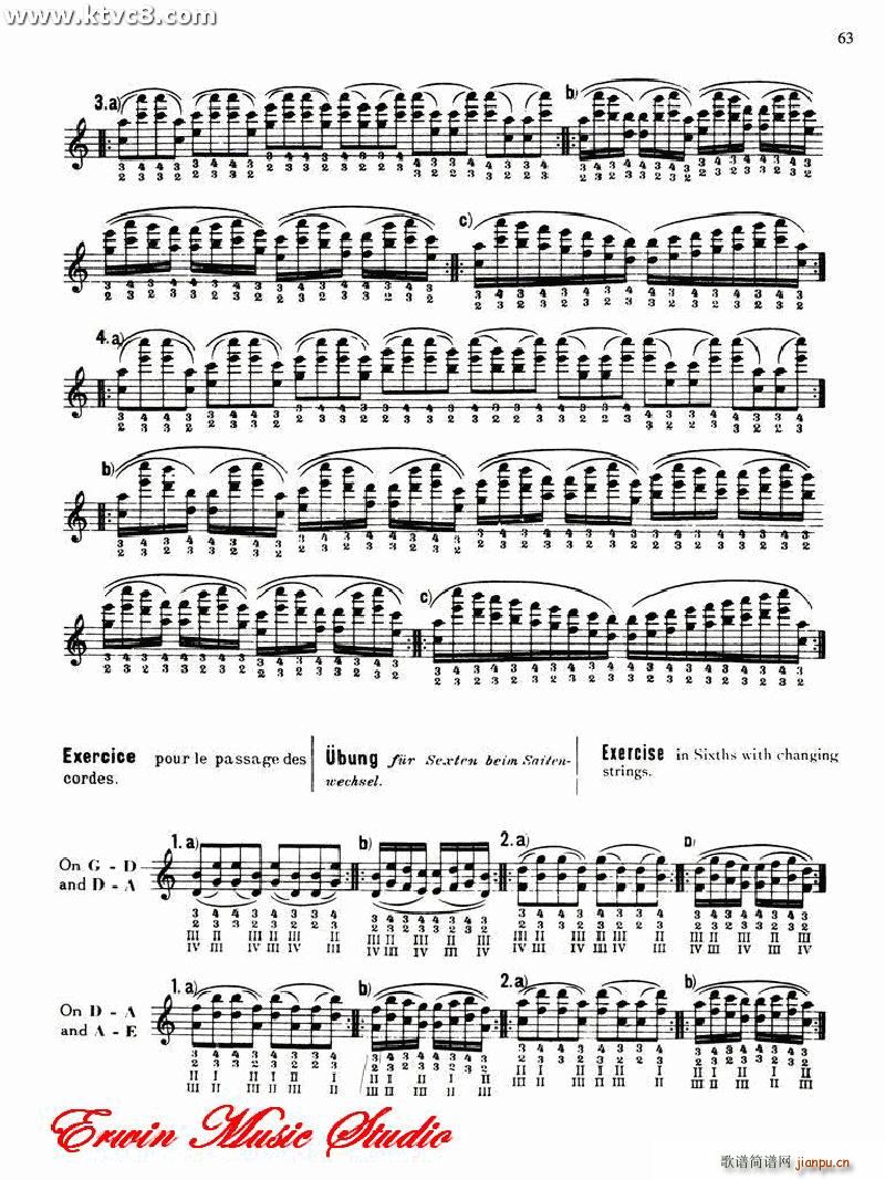 德米特里 康斯坦丁 多尼斯 小提琴技术的演奏艺术1 2(小提琴谱)17