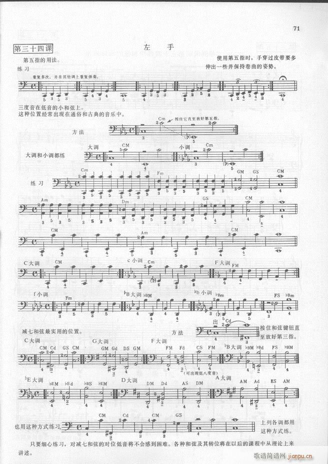 马格南特手风琴演奏法(手风琴谱)72