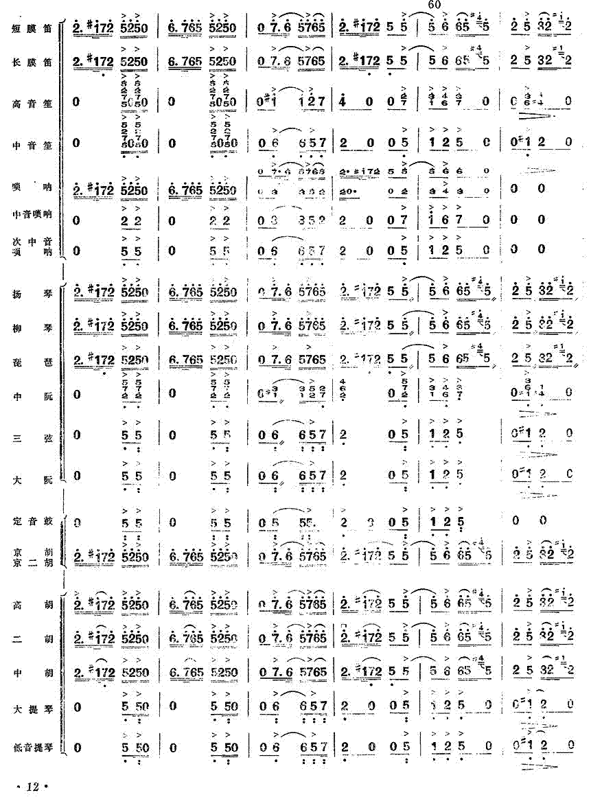 亂云飛11(總譜)1