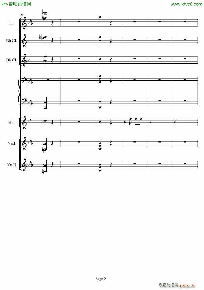 贝多芬的C小调第五命运交响曲(总谱)8