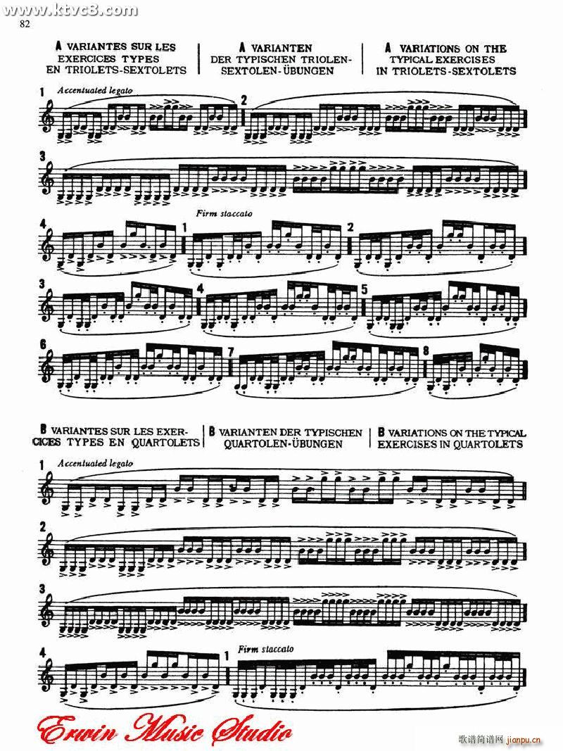 德米特里 康斯坦丁 多尼斯 小提琴技术的演奏艺术2 2(小提琴谱)16