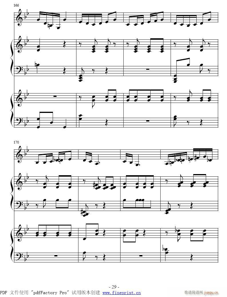 小号-吉普赛之歌25-32(单簧管谱)5