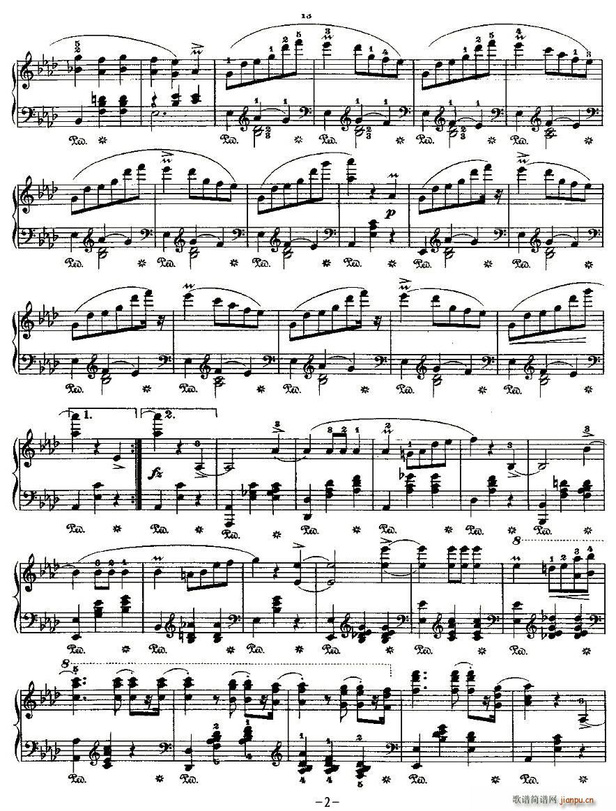 valse brillante，Op.34, No.1 2