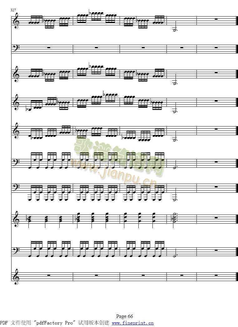 维瓦尔蒂四季夏小提琴协奏曲65-66 2