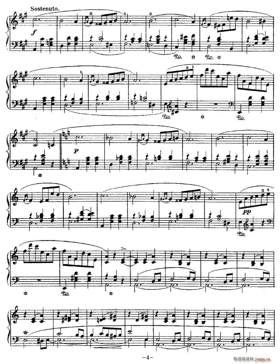 valse brillante，Op.34, No.2 4