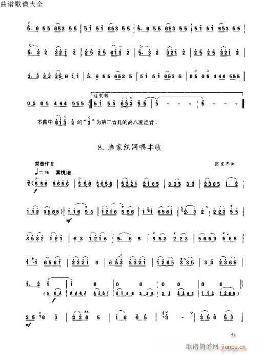 唢呐速成演奏法15-34页(唢呐谱)7