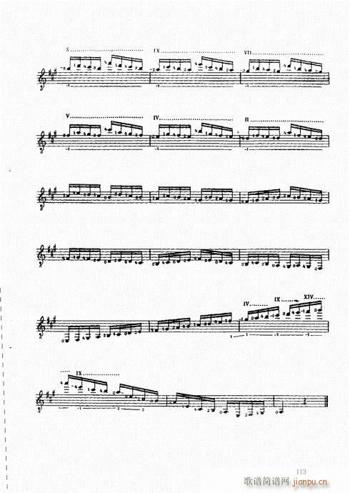 古典吉它演奏教程101-120(十字及以上)13