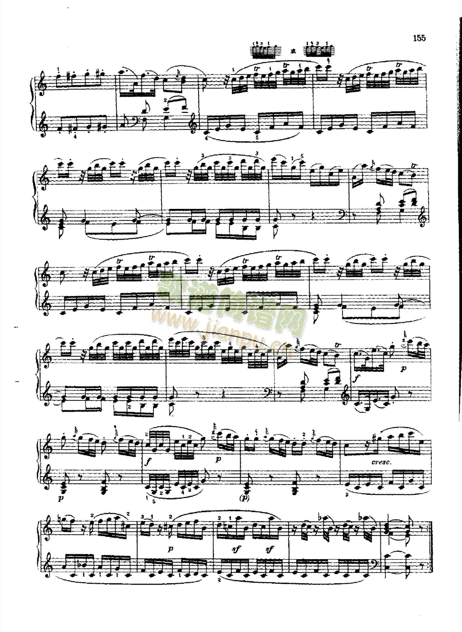 奏鸣曲Nr.330键盘类钢琴(钢琴谱)7