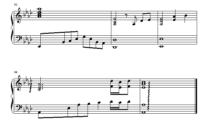 FirstLove(钢琴谱)10