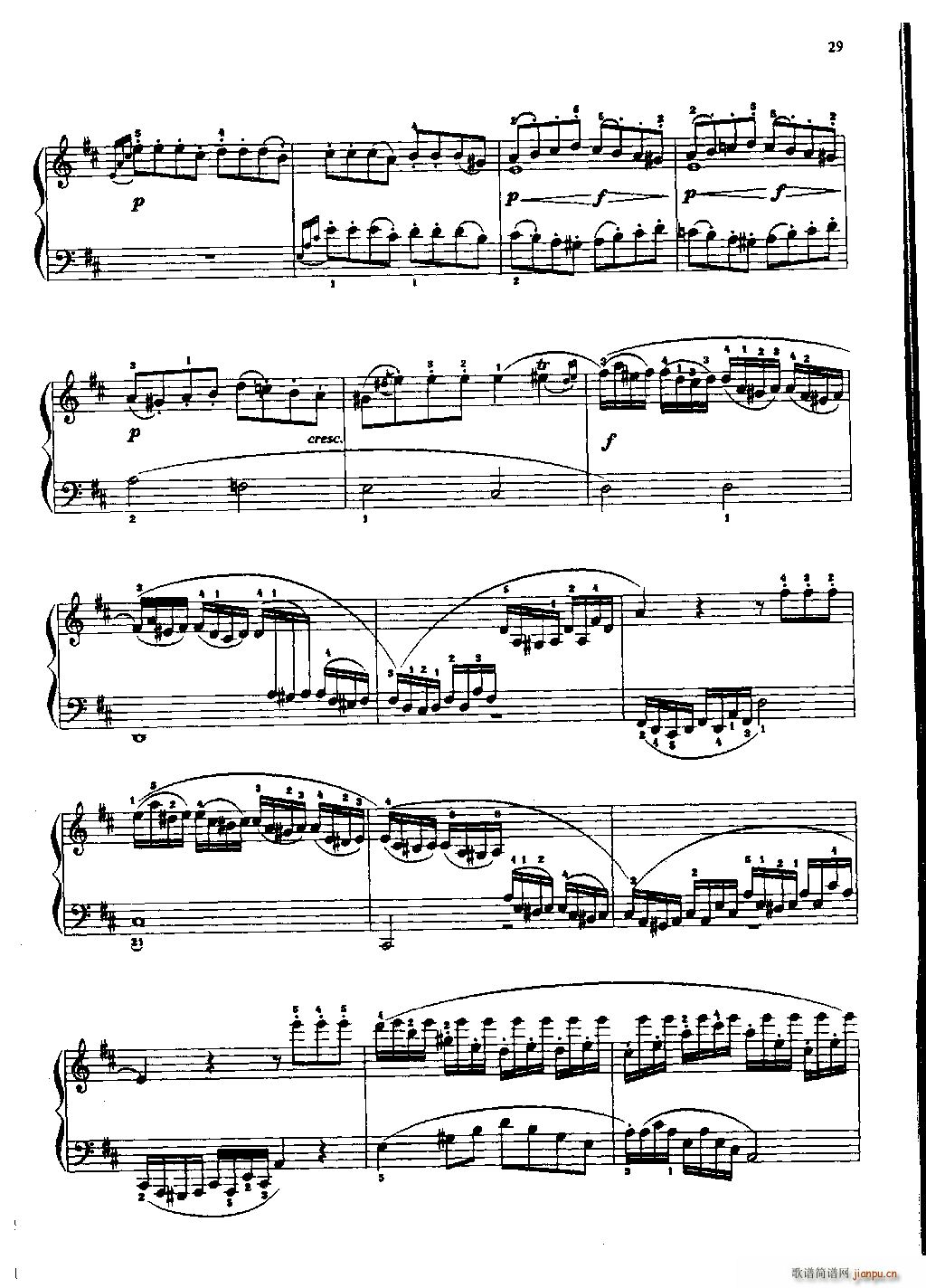贝多芬小奏鸣曲 五 2