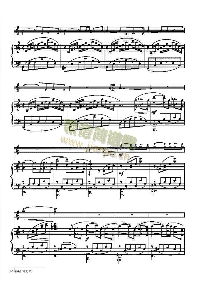 初春-钢伴谱弦乐类小提琴 2