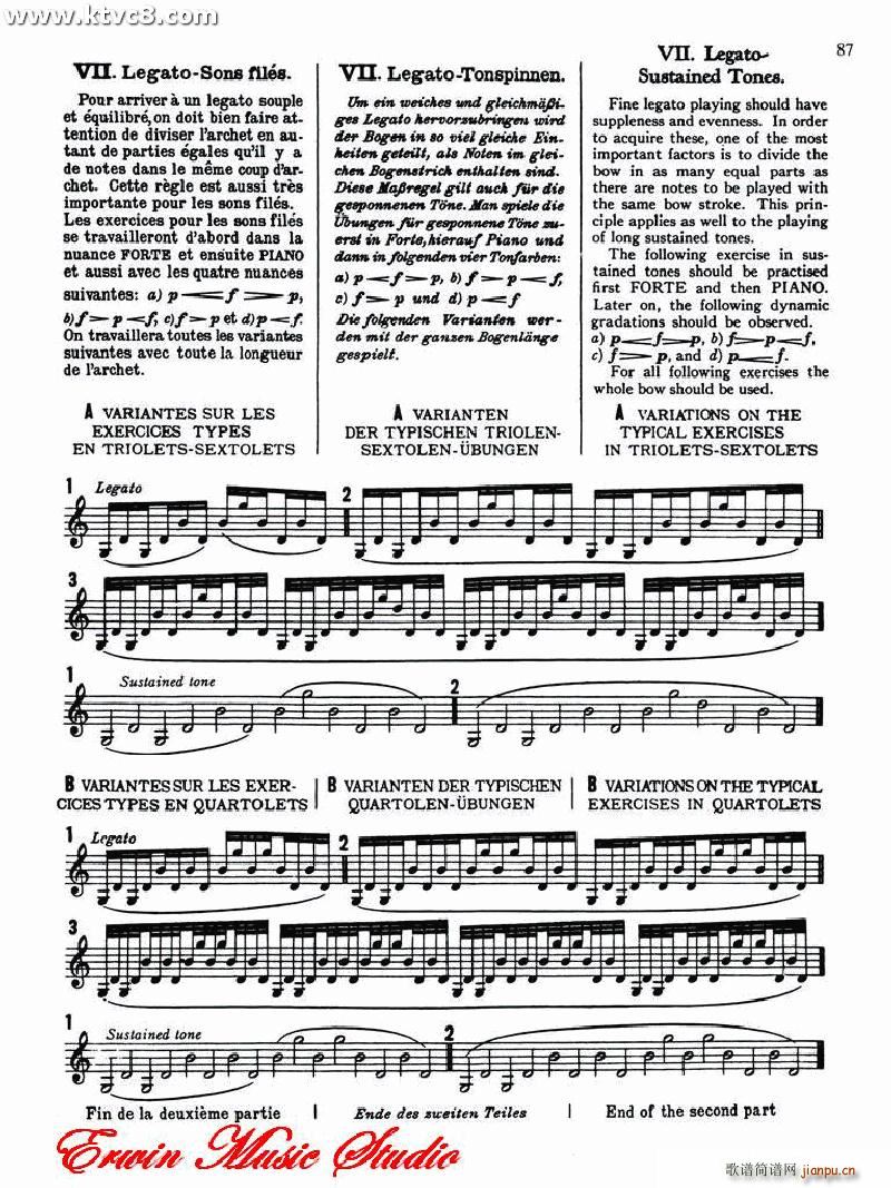 德米特里 康斯坦丁 多尼斯 小提琴技术的演奏艺术2 2(小提琴谱)21