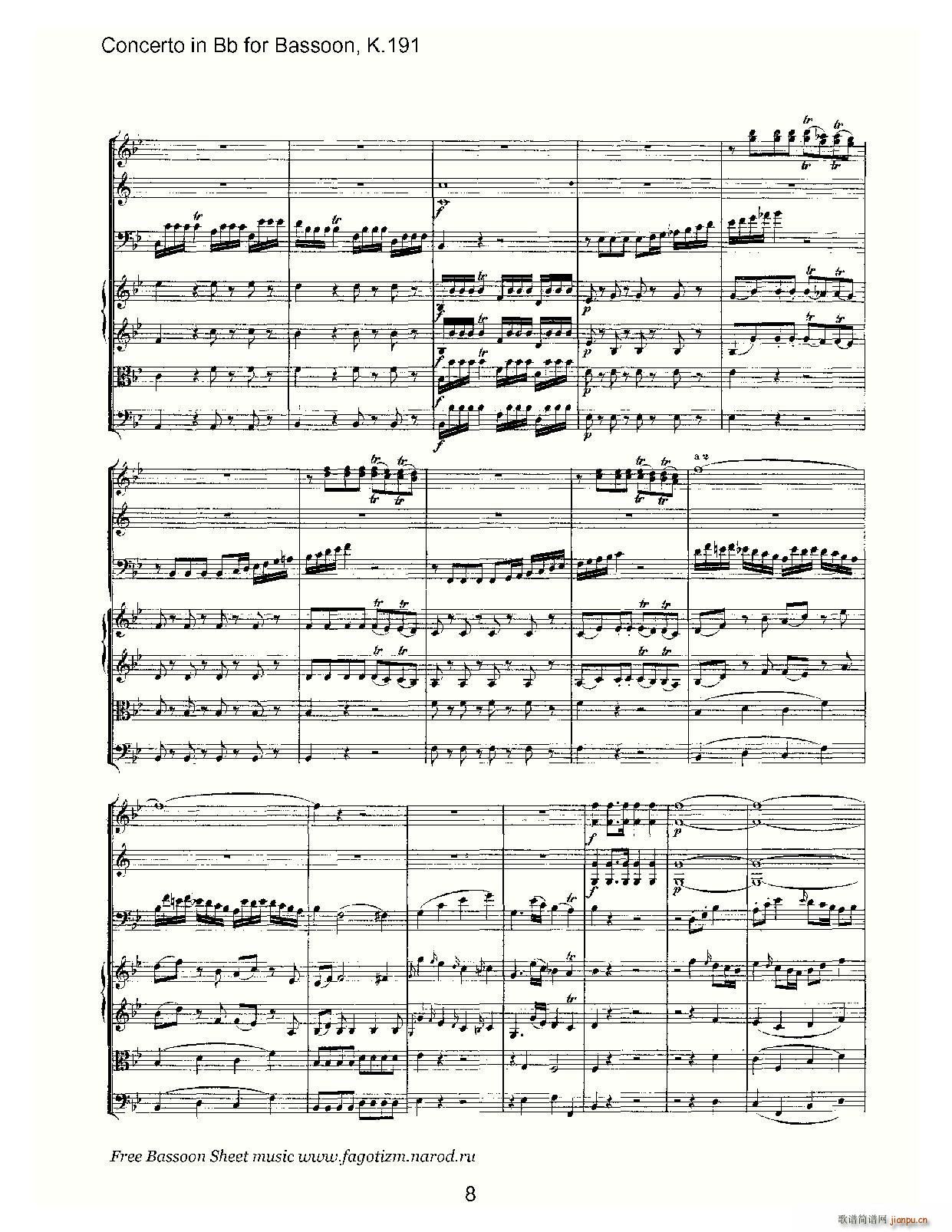 mozart score 莫扎特(总谱)8