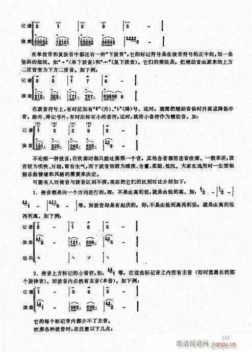 竹笛实用教程141-160(笛箫谱)15