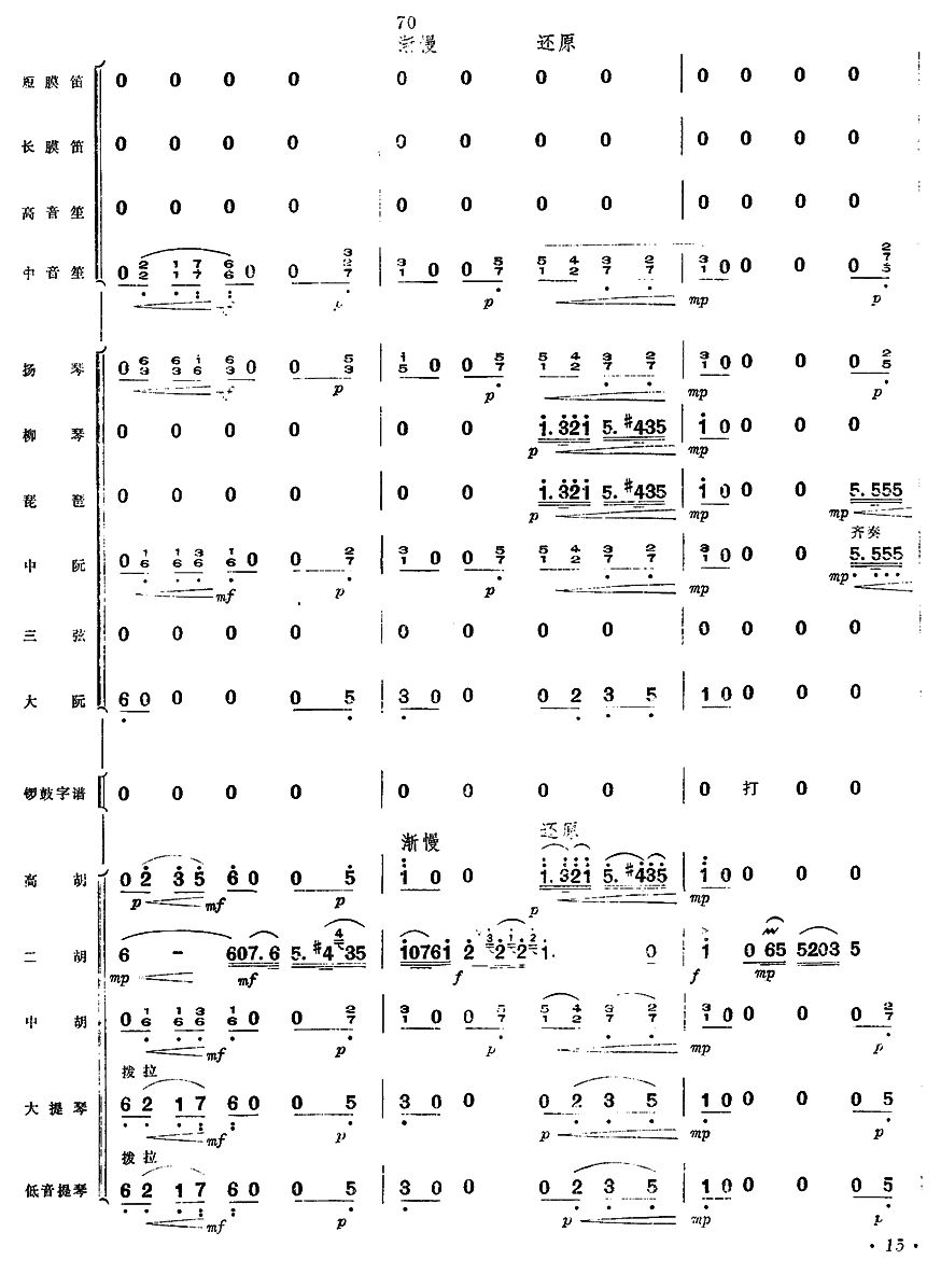 亂云飛14(總譜)1