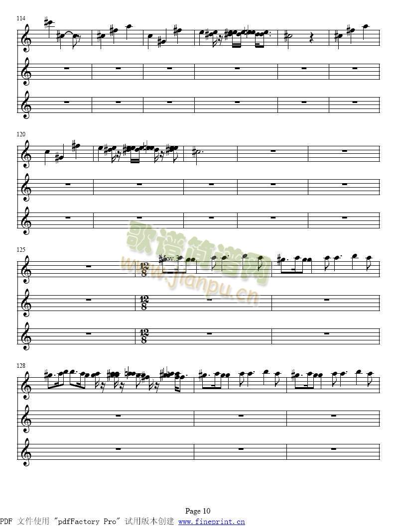 维瓦尔蒂　春　小提琴协奏曲10-17(其他)1