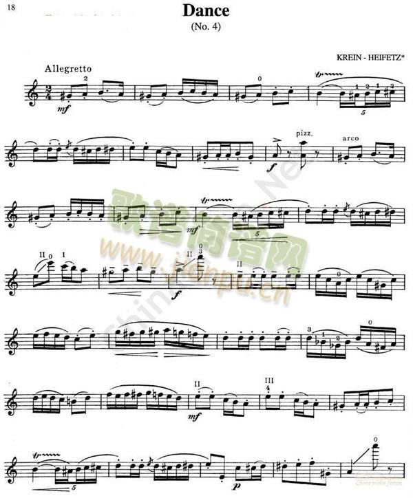 海菲茨-Keein(小提琴谱)1