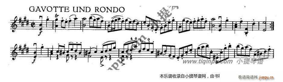 巴赫六首小提琴无伴奏奏鸣曲及组曲1006(小提琴谱)5