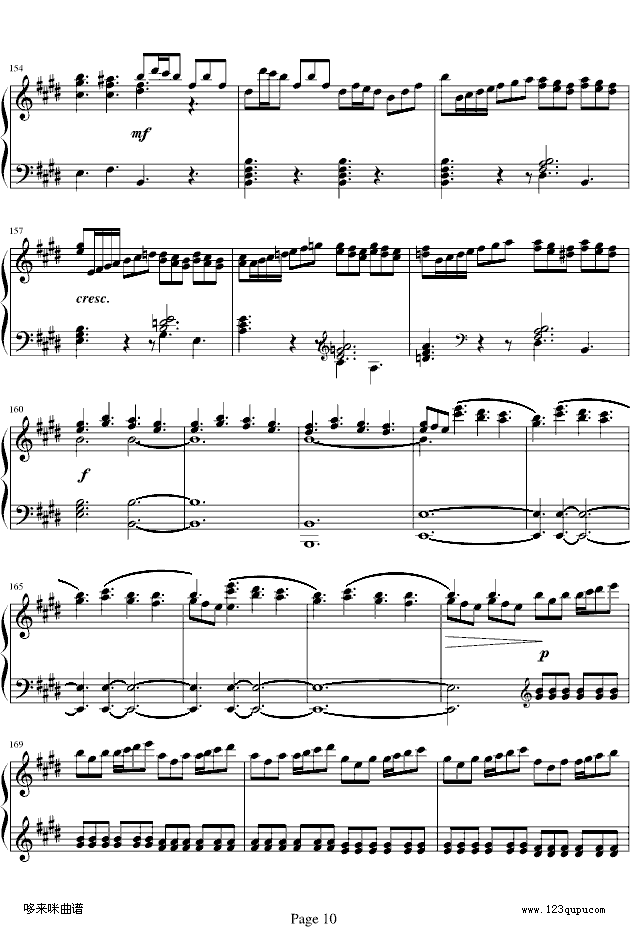 四季·春-维瓦尔第(钢琴谱)10